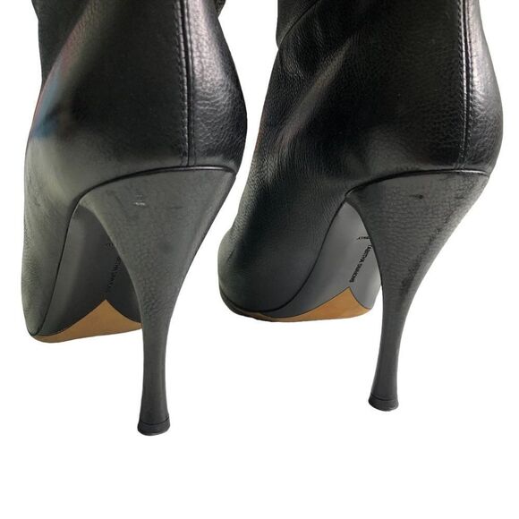 Tabitha Simmons Soft Leather Calf Boots Shoes 39 Black great condition - Picture 12 of 12